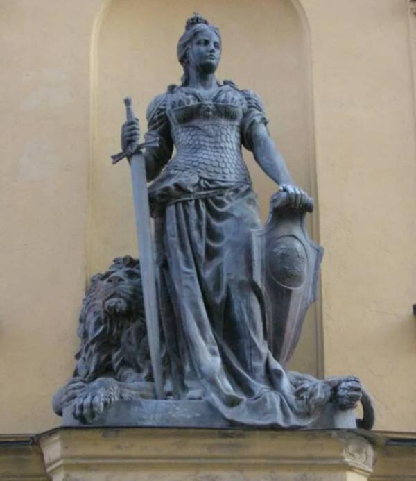 статуя Фрейдис Эриксдоттир