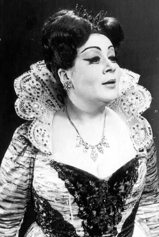 оперная певица Галина Бибичева