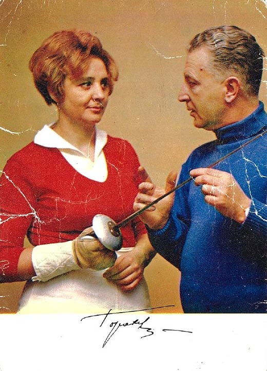 фехтовальщица Галина Горохова