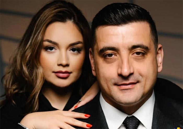 Джордже Симион и жена Илинка