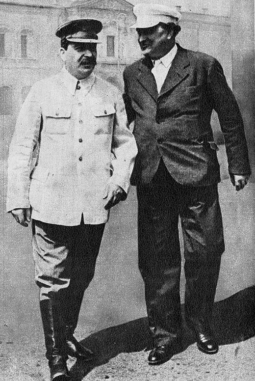 Георгий Димитров и Иосиф Сталин