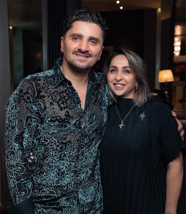 Георгий Меликишвили и жена Светлана Кемулария