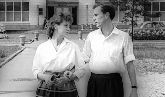 Лидия Иванова и Валентин Иванов в молодости