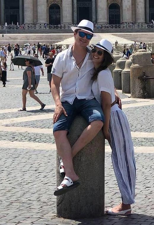 Андрей Горбачев и Кристина Убелс