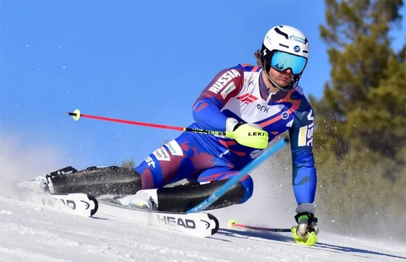 горнолыжник Семен Ефимов