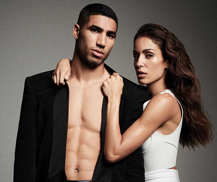 Хиба Абук и Ашраф Хакими