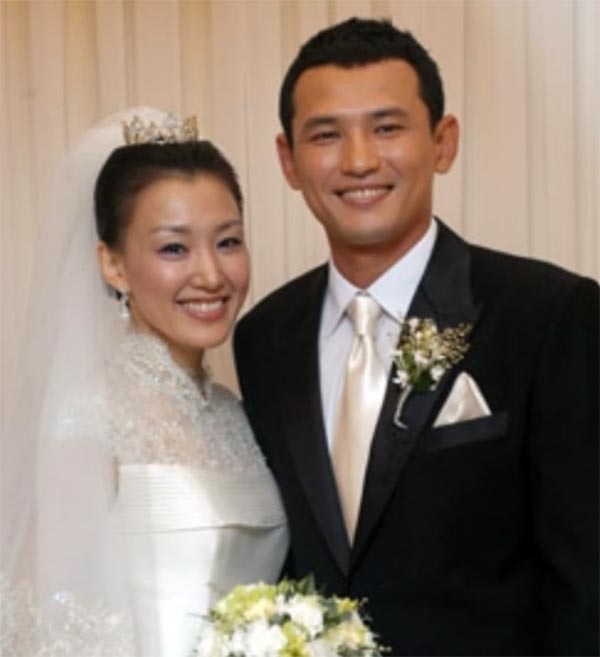 Хван Джон Мин и жена Ким Ми Хе