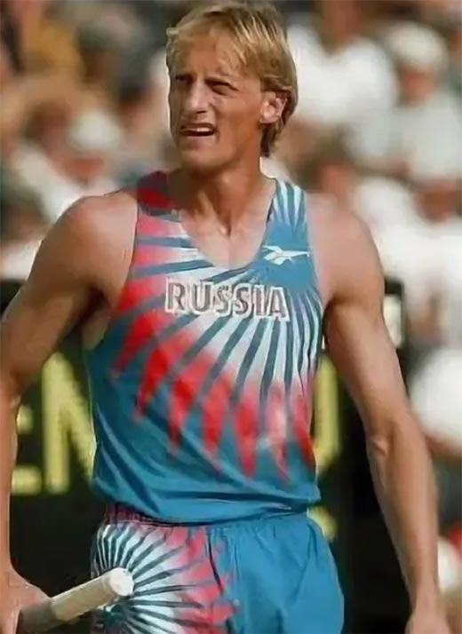 прыгун с шестом Игорь Транденков