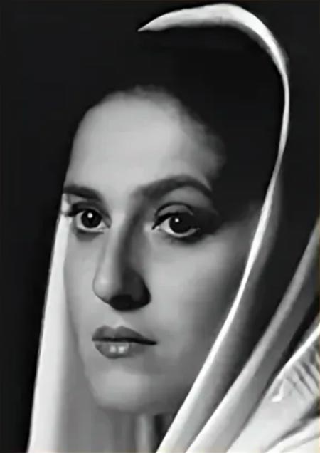 Инна Есилевская в молодости