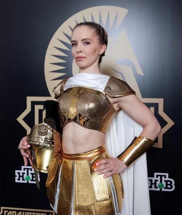 Инна Коновалюк в шоу Гладиаторы