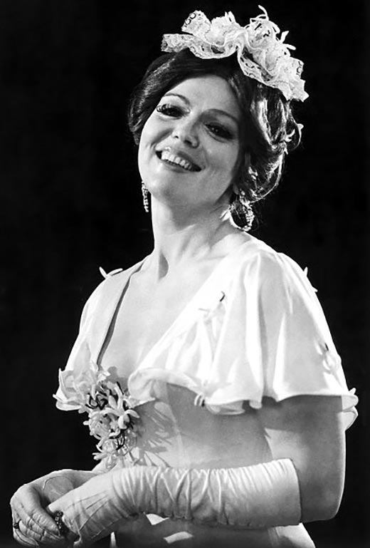 Ирина Андрианова в молодости