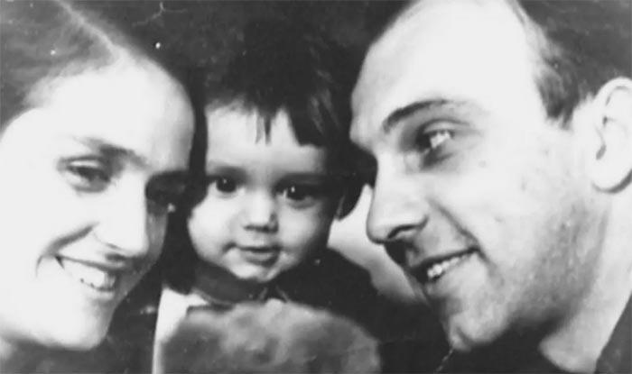 Ирина Карташева и Михаил Погоржельский с сыном