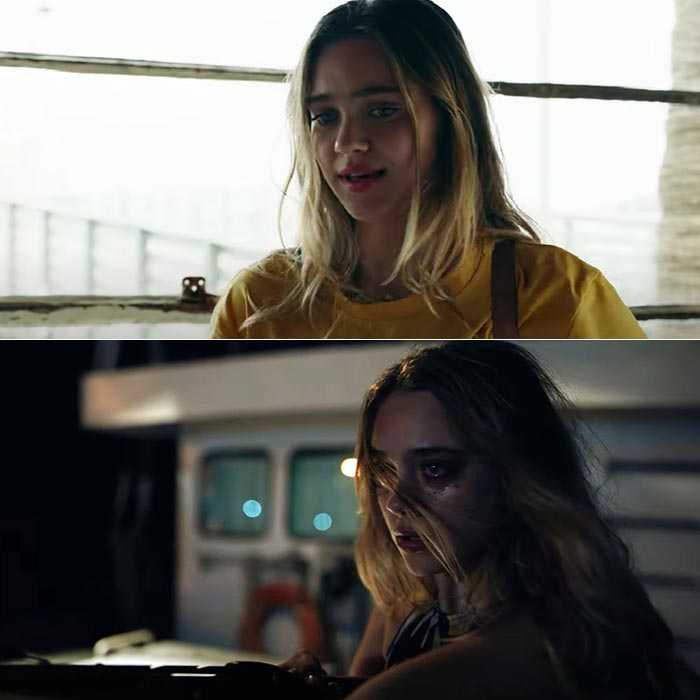 Изабель Гравитт в фильме Открытое море Игра на выживание