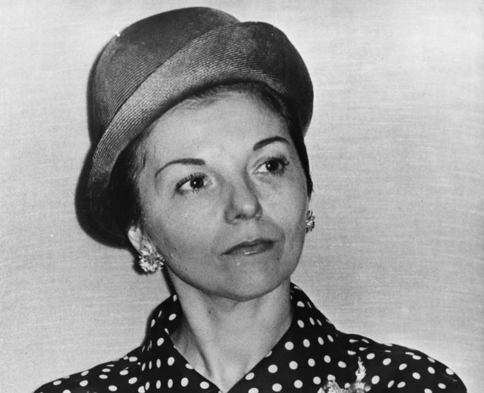 аргентинский политик Исабель Мартинес де Перон