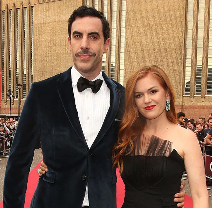 Айла Фишер и Саша Барон Коэн