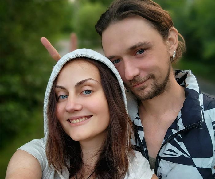 Иван Безбородов и жена Марианна