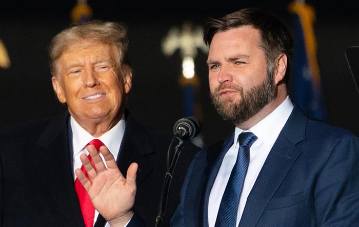 Джей Ди Вэнс и Дональд Трамп