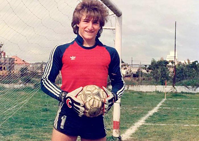 Хавьер Милей в молодости