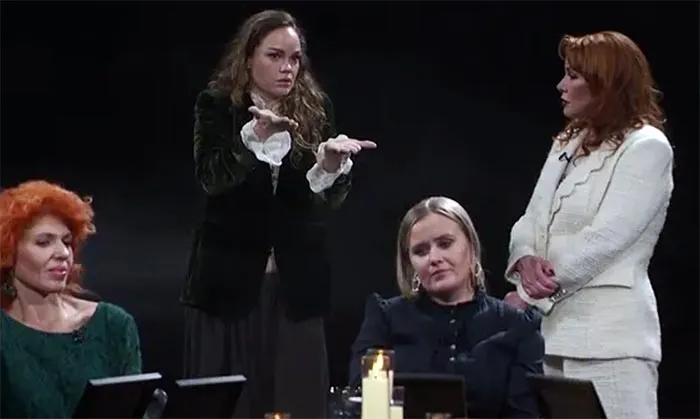 Дженнифер Бьянки в шоу Битва экстрасенсов