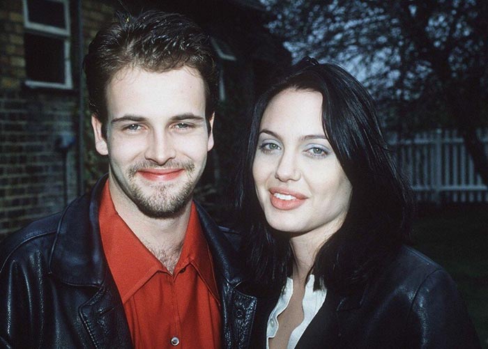 Джонни Ли Миллер и Анджелина Джоли