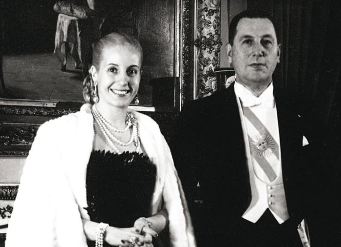 Хуан Перон и Эва Перон