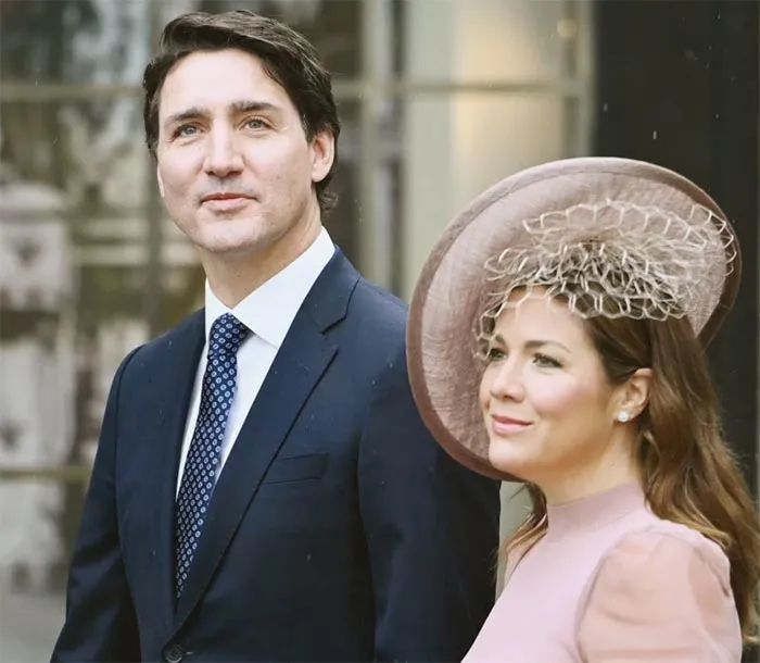 Джастин Трюдо и Софи Грегуар