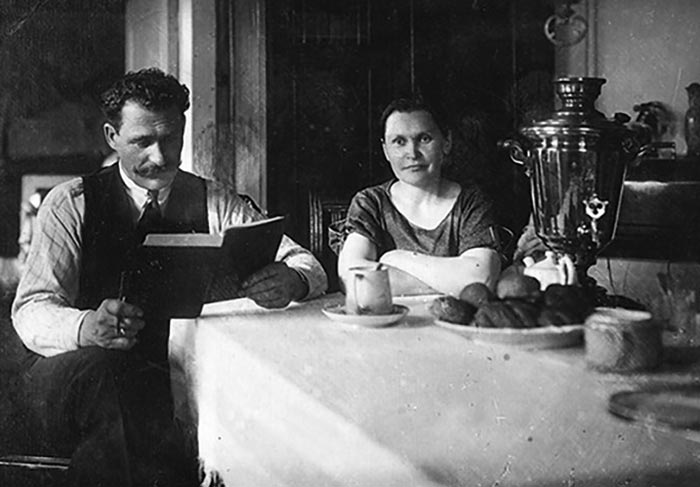 Владимир Воронин с женой