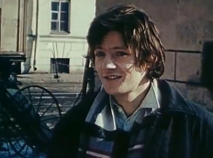 Максим Киселев в фильме Холодный март