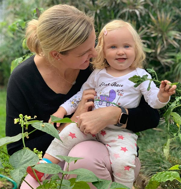 Кирсти Ковентри и дочь Элла