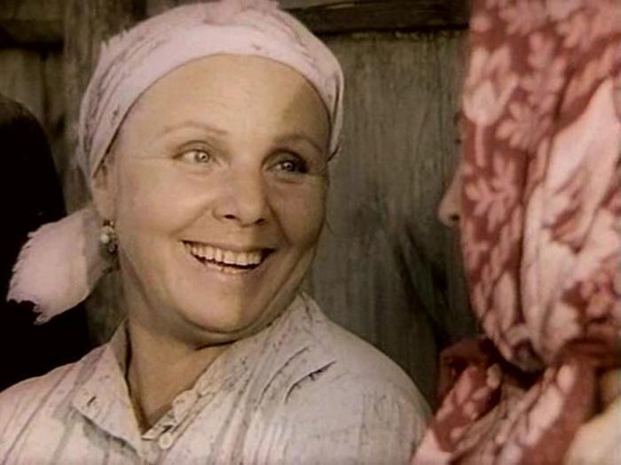 Клавдия Хабарова в фильме Вечный зов