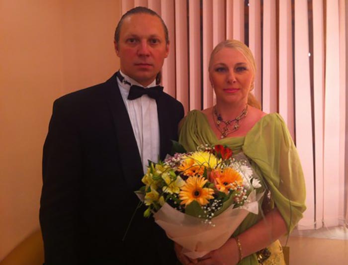 Наталья Комардина и Денис Дощечкин