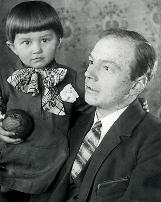 Константин Адашевский и дочь Марина