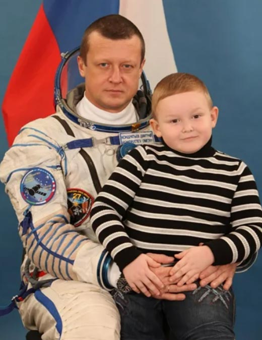 Дмитрий Кондратьев и сын Владислав