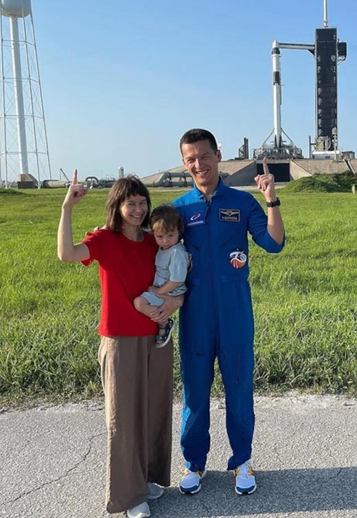 Константин Борисов с женой Анной и сыном Львом