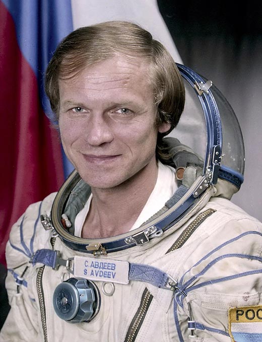 космонавт Сергей Авдеев
