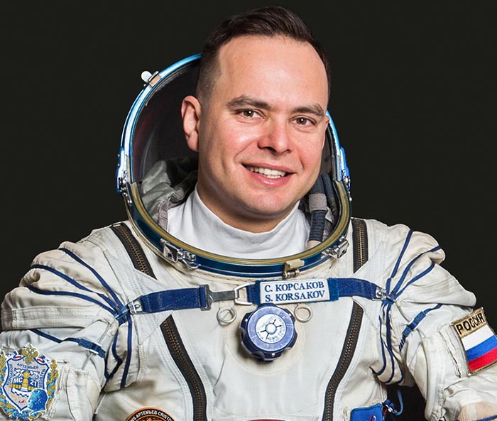 космонавт Сергей Корсаков