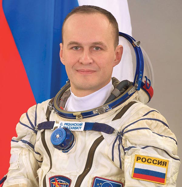 космонавт Сергей Рязанский
