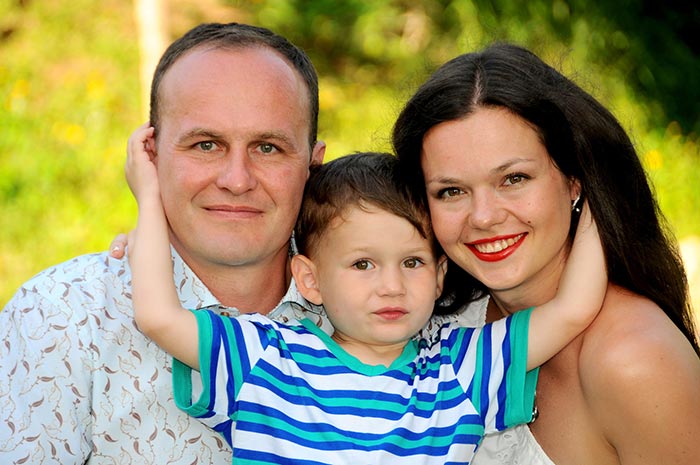 Сергей Рязанский с женой