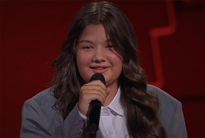 Кристина Мязь в шоу «Голос. Дети 12»