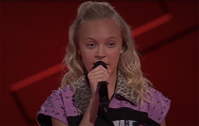 Кристина Виляева в шоу «Голос. Дети 12»