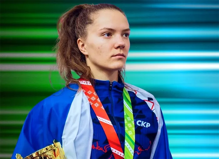 конькобежка Ксения Коржова