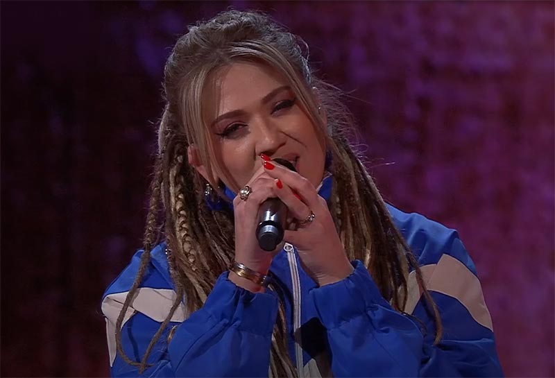 Ксения Радо в шоу Голос