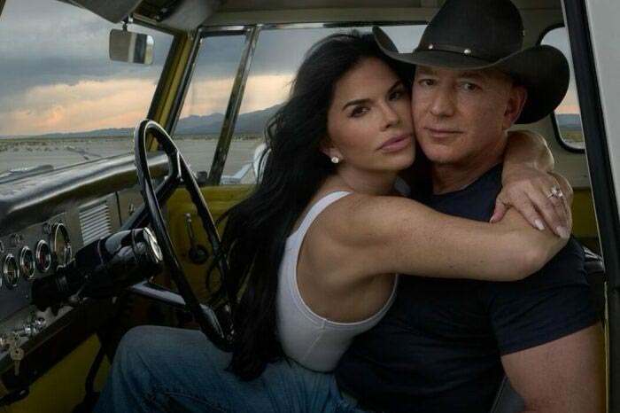 Лорен Санчес и Джефф Безос