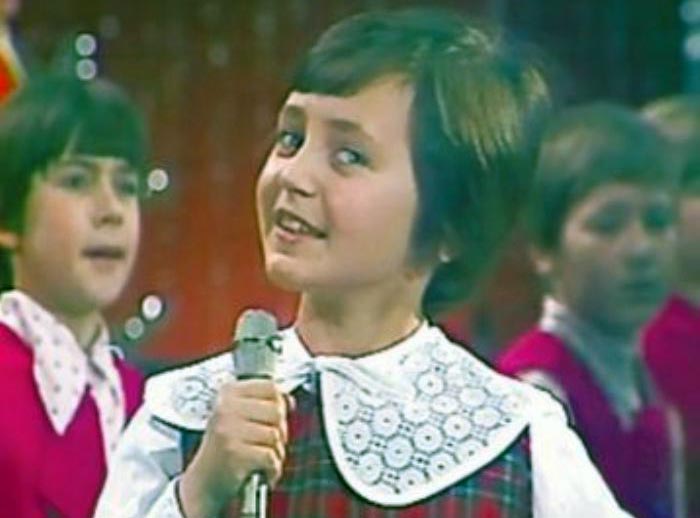 Солистка Большого детского хора Лена Могучева