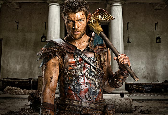 Лиам Макинтайр в сериале Спартак Кровь и песок