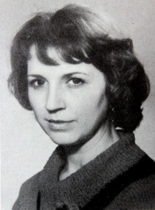 Лидия Аникеева в молодости