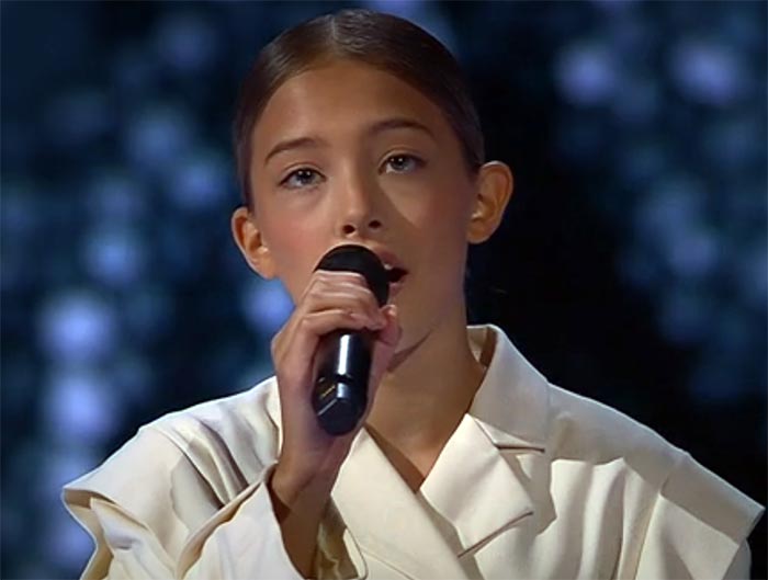 Лидия Лахтюхова в шоу «Голос. Дети 12»