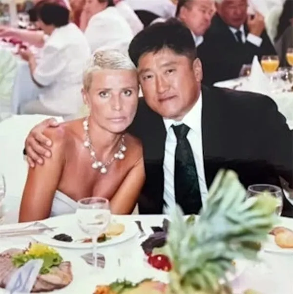 Лилия Рах с бывшим мужем