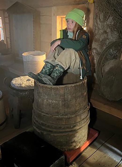 Лина Базаева в фильме Пуанты для моей мамы