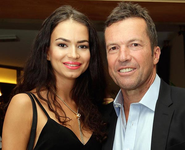 Лотар Маттеус и Анастасия Климко